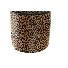 Uksfiksaator DKD Home Decor Leopard Nahk (19 x 19 x 19 cm) hind ja info | Sisustuselemendid | kaup24.ee