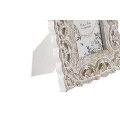 Фото рамка DKD Home Decor Стеклянный Белый Деревянный MDF Shabby Chic (20 x 1,5 x 25 cm) цена и информация | Фоторамка | kaup24.ee