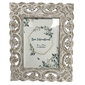 Fotoraam DKD Home Decor Kristall Valge Puit MDF Shabby Chic (25 x 1,5 x 30 cm) hind ja info | Pildiraamid | kaup24.ee