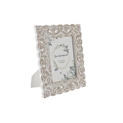 Фото рамка DKD Home Decor Стеклянный Белый Деревянный MDF Shabby Chic (25 x 1,5 x 30 cm) цена и информация | Рамки, фотоальбомы | kaup24.ee