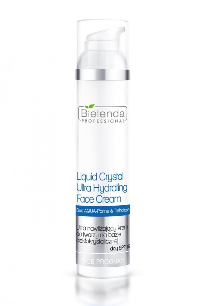 Niisutav näokreem Bielenda Professional Face Program Liquid Crystal Ultra Hydrating SPF15 100 ml hind ja info | Näokreemid | kaup24.ee