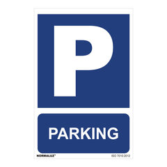 Märk Normaluz Parking PVC (30 x 40 cm) цена и информация | Декоративные наклейки | kaup24.ee