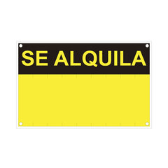 Знак Normaluz Se alquila PVC (45 x 45 x 70 cm) цена и информация | Декоративные наклейки | kaup24.ee