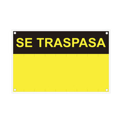 Знак Normaluz Se Traspasa PVC (35 x 45 cm) цена и информация | Декоративные наклейки | kaup24.ee