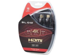 Blow, HDMI, 1.5 м цена и информация | Кабели и провода | kaup24.ee