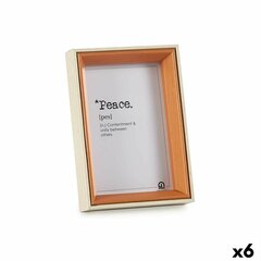 Фото рамка, стекло, коричневый деревянный MDF (12 x 17 x 3 cм) цена и информация | Рамки, фотоальбомы | kaup24.ee