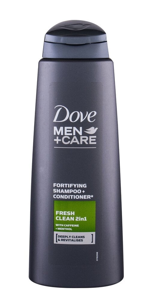 Dove 400ml meeste shampoon Fresh and Clean цена и информация | Šampoonid | kaup24.ee