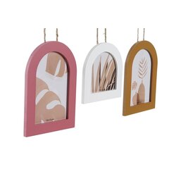 Fotoraam DKD Home Decor Naturaalne Mitmevärviline Puit MDF Boho (37 x 1,2 x 50 cm) hind ja info | Pildiraamid | kaup24.ee