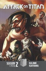Attack On Titan Season 2 Manga Box Set цена и информация | Фантастика, фэнтези | kaup24.ee