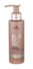 Восстанавливающая сыворотка для волос Schwarzkopf Professional BlondMe Keratin Restore Intense Care 150 мл цена и информация | Маски, масла, сыворотки | kaup24.ee