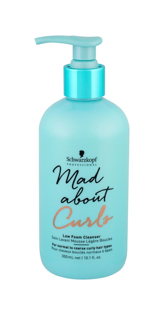 Šampoon - vaht Schwarzkopf Professional Mad About Curls Low Foam Cleanser 300 ml hind ja info | Šampoonid | kaup24.ee