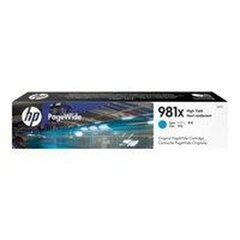 Картридж с оригинальными чернилами HP 981X Циановый цена и информация | Картриджи для струйных принтеров | kaup24.ee