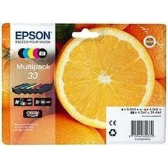 Originaalne tindikassett Epson Multipack 5-colours 33 Claria Premium Ink Mitmevärviline hind ja info | Tindiprinteri kassetid | kaup24.ee