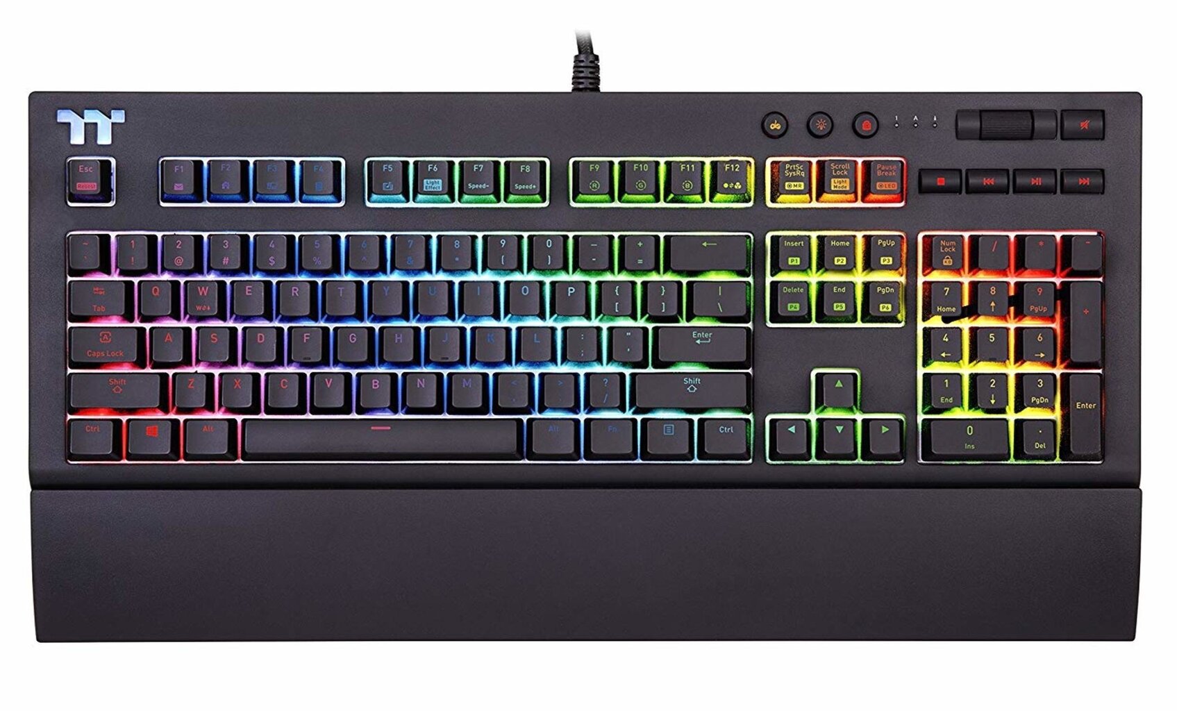 Thermaltake Premium X1 RGB Cherry MX цена и информация | Klaviatuurid | kaup24.ee