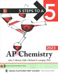 5 Steps to a 5: AP Chemistry 2023 hind ja info | Majandusalased raamatud | kaup24.ee