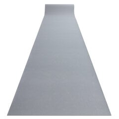 Rugsx ковровая дорожка Rumba, серая, 60 см цена и информация | Ковры | kaup24.ee
