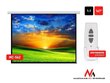 Maclean MC-562 Economy Budget Auto-lock Manual Projection Screen 167'' 1:1 300cm hind ja info | Projektori ekraanid | kaup24.ee