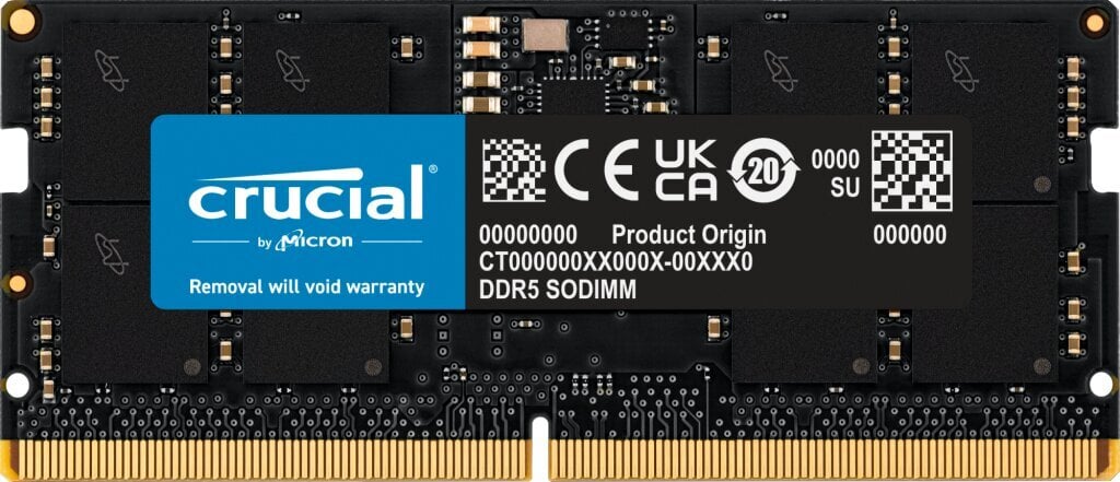 Crucial CT16G56C46S5 hind ja info | Operatiivmälu (RAM) | kaup24.ee