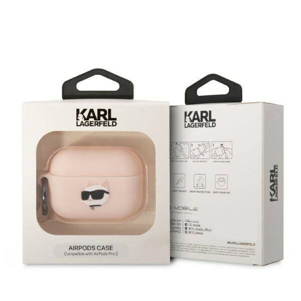 Karl Lagerfeld KLAP2RUNCHP, AirPods Pro 2 hind ja info | Kõrvaklappide tarvikud | kaup24.ee