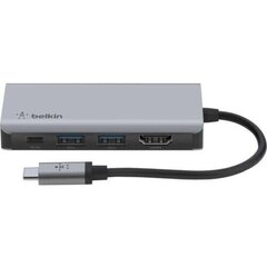 Adapter Belkin AVC006btSGY, Usb Type C, HDMI, USB Type C Male, USB-C цена и информация | Адаптеры и USB-hub | kaup24.ee