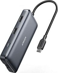 Adapter Anker PowerExpand 8-in-1, USB-C, PD, HDMI цена и информация | Адаптеры и USB-hub | kaup24.ee