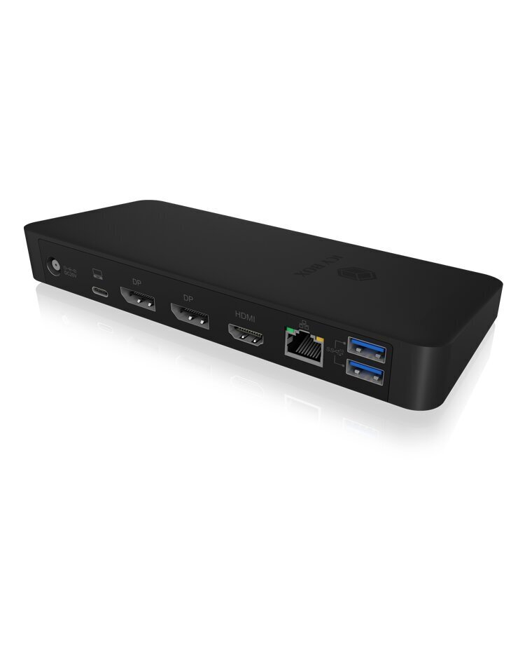 Jaotur Icy Box IB-DK2405-C USB 3.2 Gen 1 (3.1 Gen 1), Type-C hind ja info | USB jagajad, adapterid | kaup24.ee
