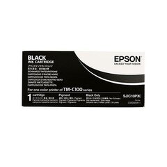 Originaalne tindikassett Epson Cartucho SJIC10P(K) negro Must hind ja info | Laserprinteri toonerid | kaup24.ee