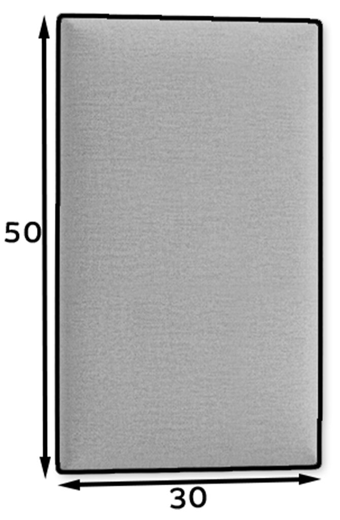 Pehme seinapaneel NORE Quadratta Monolith 48, kollane цена и информация | Pehmed seinapaneelid | kaup24.ee