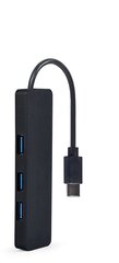 Adapter Gembird UHB-CM-U3P4-01, USB 3.1 (Gen 1), Type-C цена и информация | Адаптеры и USB-hub | kaup24.ee