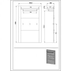 Riidenagi 3924, pruun hind ja info | Nagid | kaup24.ee