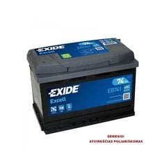 Aku Exide Excell EB741 74Ah 680A (+ vasak) hind ja info | Exide Autokaubad | kaup24.ee