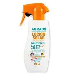 Agrado Locion Solar Spf50 Kids Pistola hind ja info | Päikesekreemid | kaup24.ee