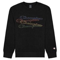 Толстовка без капюшона Champion Crewneck Script Logo Boy цена и информация | Свитеры, жилетки, пиджаки для мальчиков | kaup24.ee