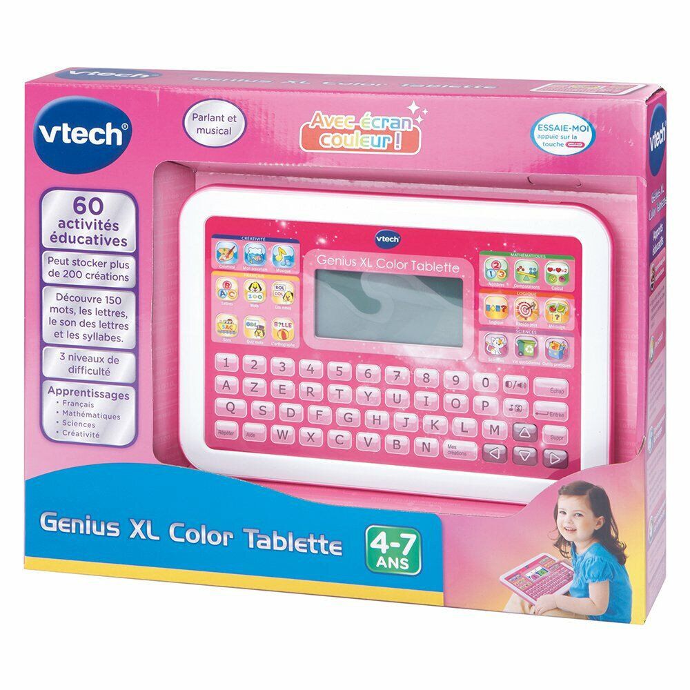 Interaktiivne tahvel lastele Vtech Genius XL Color цена и информация | Arendavad mänguasjad | kaup24.ee