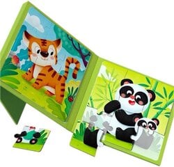 Книга-пазл - Зоопарк цена и информация | Пазлы | kaup24.ee