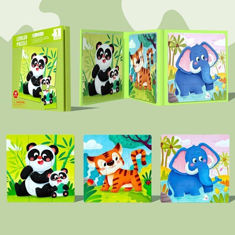 Puzzle Book - Loomaaed hind ja info | Pusled | kaup24.ee