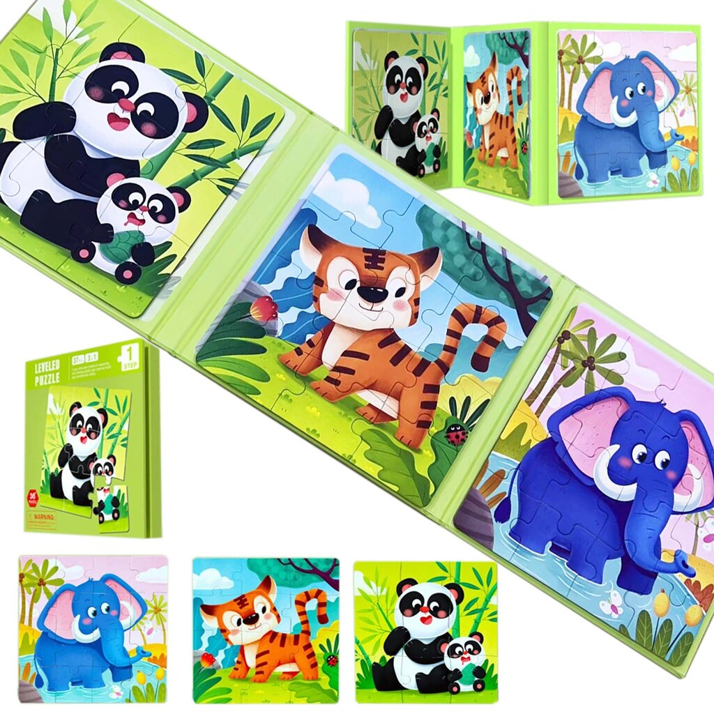 Puzzle Book - Loomaaed hind ja info | Pusled | kaup24.ee