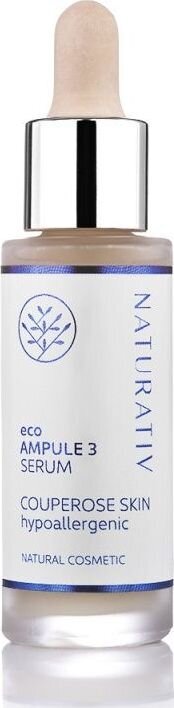 Seerum kuperoossele nahale Naturativ Eco Ampule 3 Seerum Couperose Skin, 30ml цена и информация | Näoõlid, seerumid | kaup24.ee