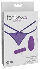 Вибрирующие трусики Fantasy For Her Cheeky Panty Thrill-Her цена и информация | Вибраторы | kaup24.ee