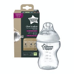 Tommee Tippee антиколиковая бутылочка, 260 мл с соской 0m+ цена и информация | Tommee Tippee Приспособления для кормления | kaup24.ee