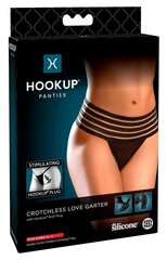 Aluspüksid koos anaaltapiga HookUp Panties Crotchless Love Garter hind ja info | Anaallelud | kaup24.ee