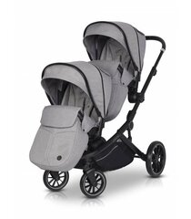 Cavoe детская коляска для близнецов Avec, Frost цена и информация | Коляски | kaup24.ee
