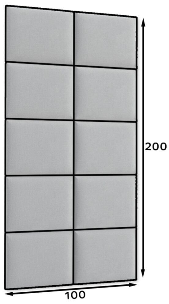 Pehmete seinapaneelide komplekt NORE Quadratta Monolith 79, sinine цена и информация | Pehmed seinapaneelid | kaup24.ee