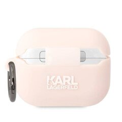 Беспроводные наушники Karl Lagerfeld 3D Logo NFT Choupette TPU Case for Airpods 1|2 White цена и информация | Наушники | kaup24.ee