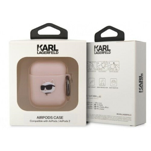 Karl Lagerfeld KLA2RUNCHP sobib AirPods 1/2 hind ja info | Kõrvaklappide tarvikud | kaup24.ee