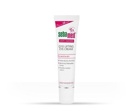 Крем для глаз SebaMed Anti-Ageing Q10 Lifting, 15 мл цена и информация | Сыворотки, кремы для век | kaup24.ee