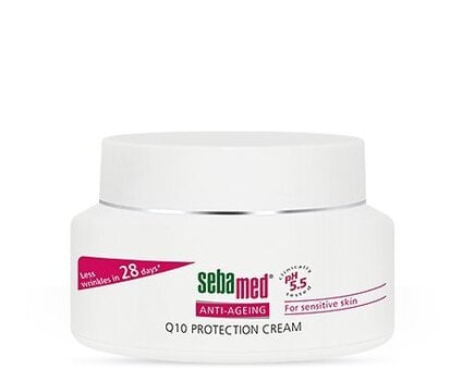 Kaitsev kortsudevastane kreem Sebamed Anti-Ageing Q10 50 ml hind ja info | Näokreemid | kaup24.ee