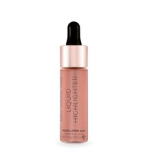 Sära andev toode Makeup Revolution V4 18 ml, Lustre Gold hind ja info | Päikesepuudrid, põsepunad | kaup24.ee