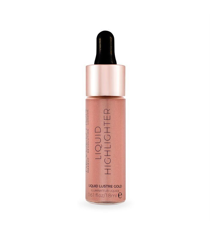 Sära andev toode Makeup Revolution V4 18 ml, Lustre Gold hind ja info | Päikesepuudrid, põsepunad | kaup24.ee