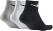 Sokid Nike U NK Cush NS 3PR-Value Black White Grey hind ja info | Meeste sokid | kaup24.ee